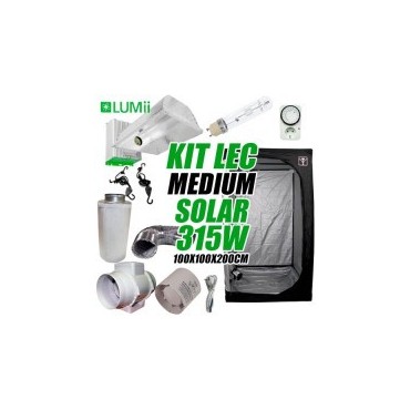 KIT LEC MEDIUM SOLAR LUMII 315W ARMARIO 120X120X200