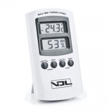 TERMOHIGROMETRO DIGITAL BLANCO VDL