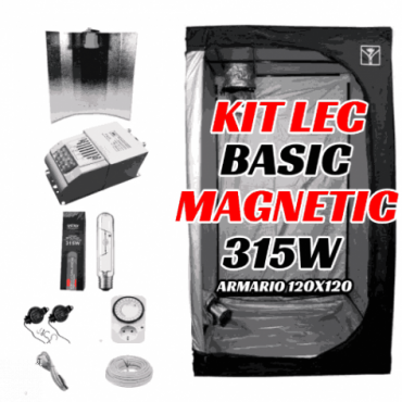 KIT LEC BASIC MAGNÉTICO 315W ARMARIO 120x120x200CM