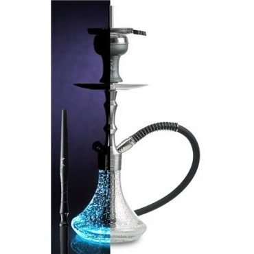 SHISHA ALADIN 36CM GLOW IN THE DARK BLUE