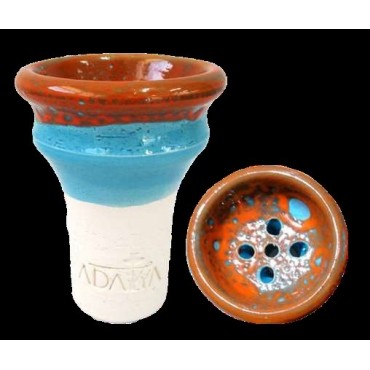 CAZOLETA CERAMICA ADALYA AZUL - MARRON